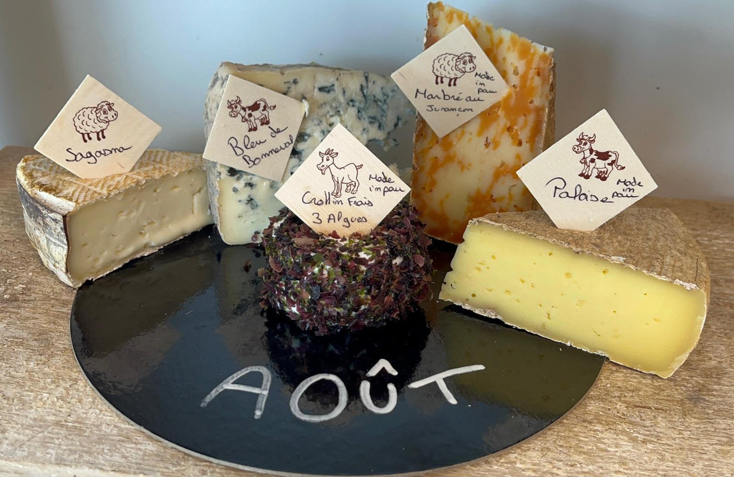 Plateau du mois (Aout) (4 à 6 personnes)