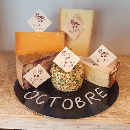 Plateau du mois (Octobre) (4 à 6 personnes)